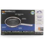 Bavaria Series Tri-Ply Stainless Steel Healthy Ceramic Nonstick Pan - Image 4