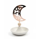 Arabic Calligraphy Crescent Moon Jewelry Tray