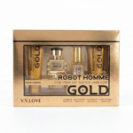 V.V. LOVE Robot Homme The Rise of Space Wolker Gold Gift Set