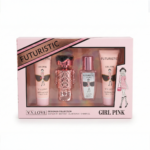 V.V.LOVE Futuristic Girl Pink Designer Collection 4-Piece Gift Set