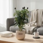 Artificial ornamental pepper plant in ceramic pot - Image 3