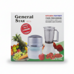 General Star 1200W Food Processor Blender and Chopper - Image 3