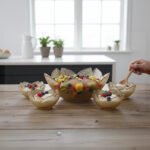 Lilac Glass Bowls 7-Piece Serving Set - Image 3