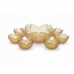 Lilac Glass Bowls 7-Piece Serving Set - Image 2