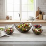 Lilac Glass Bowls 7-Piece Serving Set - Image 4