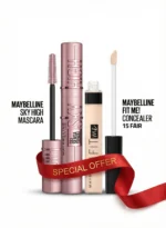 Maybelline Fit Me Concealer & Sky High Mascara Bundle - Image 3