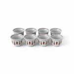 Traditional 12-Piece Arabic Coffee Cups Set