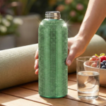Luxury Rhinestone Insulated Stainless Steel Water Bottle - Image 3