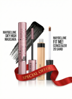 Maybelline Fit Me Concealer & Sky High Mascara Bundle - Image 4