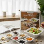 Momaz New Bone China Square Bowl 7-Piece Set