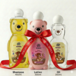 Paris Collection Baby Care Bear Bundle (Shampoo, Lotion, Oil)