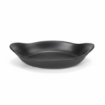 Deva Matte Black Oval Serving Platter 13*16
