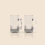 Dandy 2-Piece Glass Mug Set (375ml)