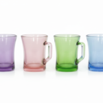 Excel Mug 4-Piece Colorful Glass Set 200 ml