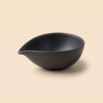 Deva Black Matte Teardrop Sauce Bowl