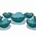Lilac Glass Bowls 7-Piece Serving Set