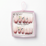 Party Legend Luxury 3D Gem & Glitter Press-On Nails - Image 2