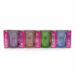 Excel Mug 4-Piece Colorful Glass Set 200 ml - Image 2