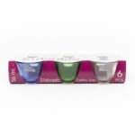 El Dorado 6-Piece Glass Coffee Cup Set / 56 ml - Image 3