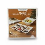 Momaz New Bone China Square Bowl 7-Piece Set