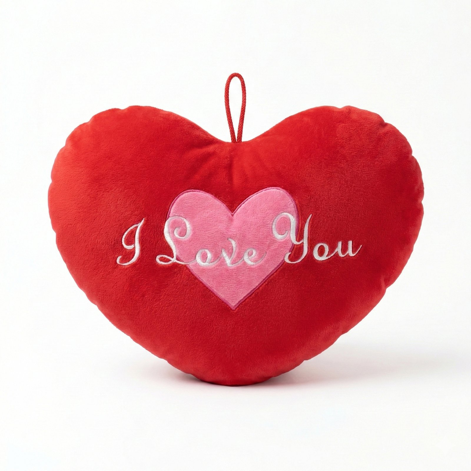 a3 DolliBu I Love You Red Heart Plush Pillow 30*45 cm - Image 1