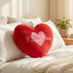 DolliBu I Love You Red Heart Plush Pillow 30*45 cm - Image 2