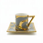 Momaz 12-Piece Modern Coffee Cup & Saucer Set - Image 5