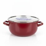 Konex Enameled Frying Pot 24cm with Frying Basket - Image 3