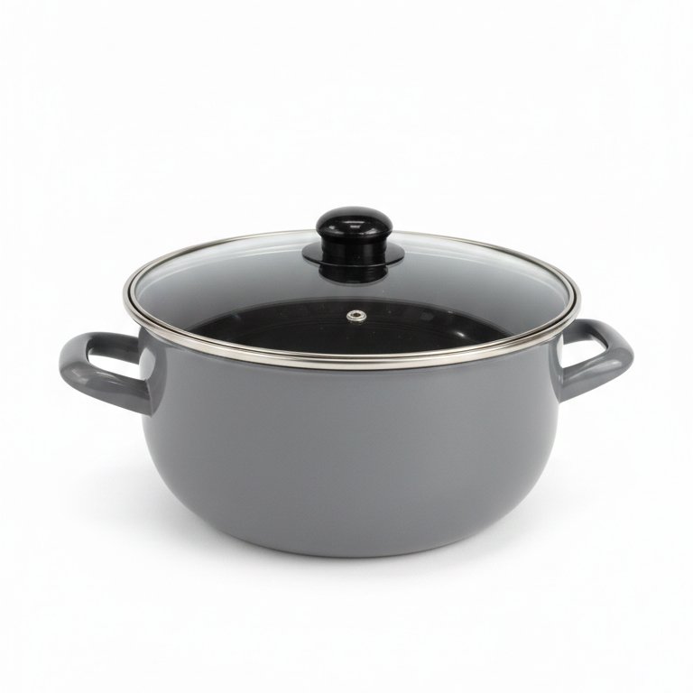 done 3--- Konex Enameled Frying Pot 24cm with Frying Basket - Image 1