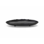 Deva Black Matte Irregular Serving Plate /13-26 cm