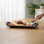 Deva Rectangular Black Serving Tray/ 13-24 cm - Image 2