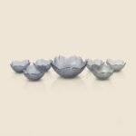 Lilac Glass Bowls 7-Piece Serving Set