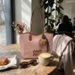 Canvas Tote Bag with Bear Charm - Image 10