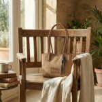 Canvas Tote Bag with Bear Charm - Image 7