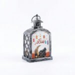 Vintage Black LED Ramadan Lantern (Tea & Dates) - Image 3