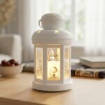 LED Ramadan Lantern with Blue Mosque & Arabic Calligraphy - Image 4