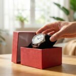 Small Ivory Gift Box with Satin Bow - Image 11