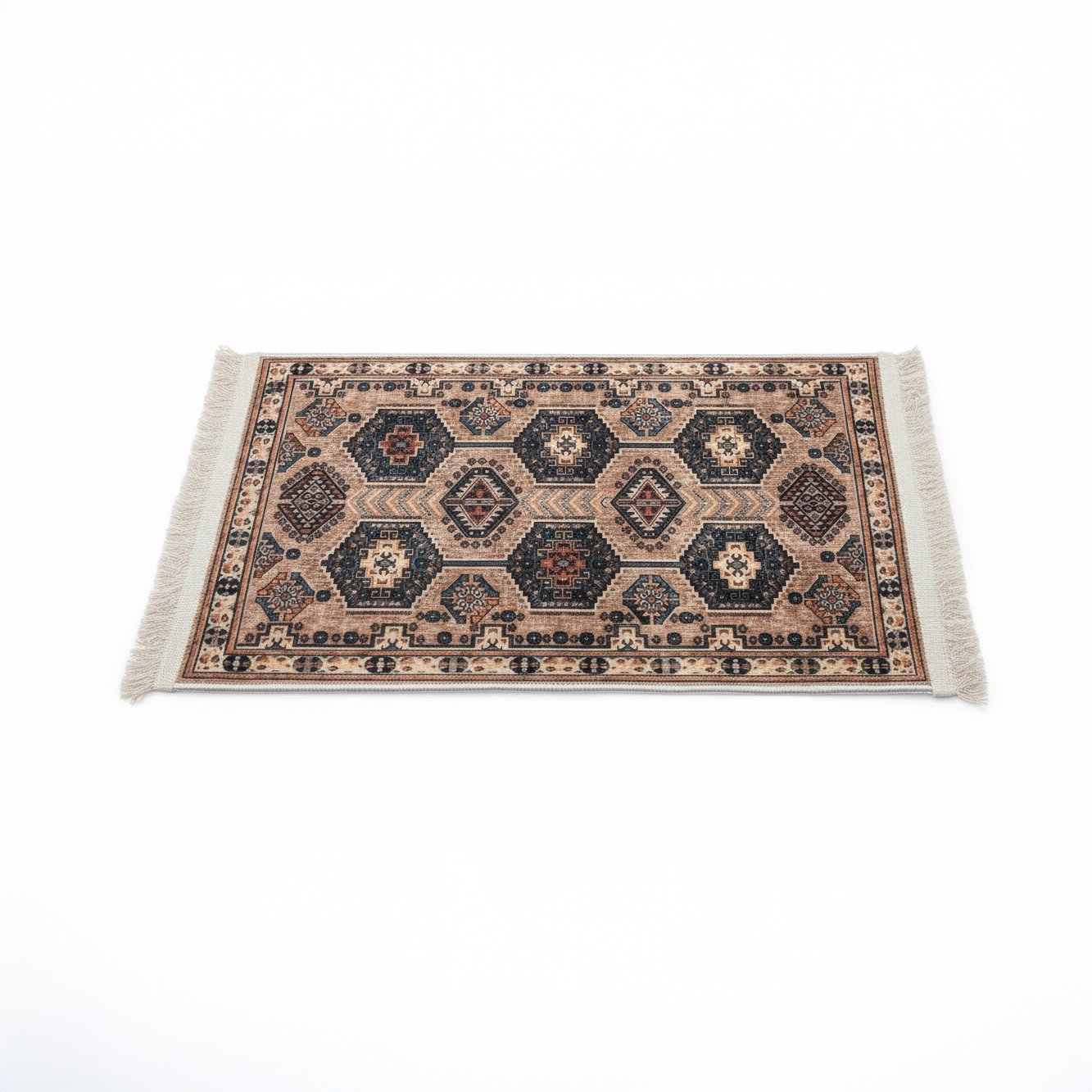 n3 Traditional Persian Medallion Area Rug - Image 1