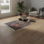 Tribal Patchwork Geometric Rug - Image 2