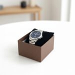 Small Ivory Gift Box with Satin Bow - Image 2