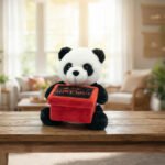 Soft Things Panda Holding Love Box 25  cm - Image 2