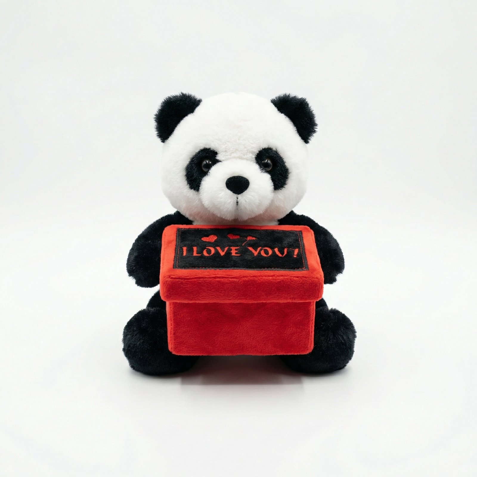 naa Soft Things Panda Holding Love Box 25 cm - Image 1