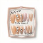 Party Legend 3D Embellished Press-On Nails - Image 6
