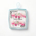 Party Legend Luxury 3D Gem & Glitter Press-On Nails - Image 6