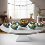 Lilac Glass Bowls 7-Piece Serving Set - Image 6
