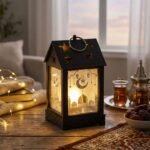 Ramadan house LED Mosque Silhouette Lantern - Image 6