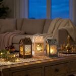 Ramadan house LED Mosque Silhouette Lantern - Image 7