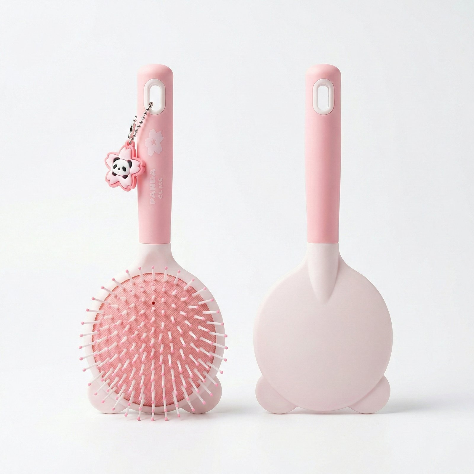 te Cherry Bear Ear Detangling Brush - Image 1
