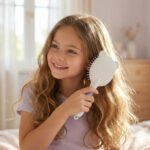 Bear Ear Detangling Paddle Hair Brush - Image 5