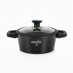 Hinox Black Granite Non-stick Cooking Pot - Image 7